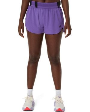 Asics METARUN SPLIT SHORT - Morado