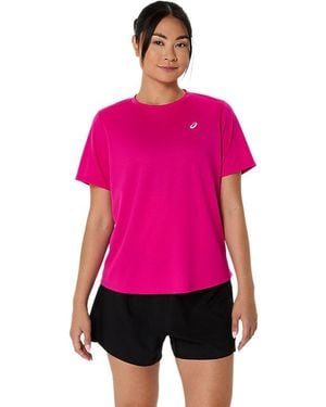 Asics Core Ss Top - Roze
