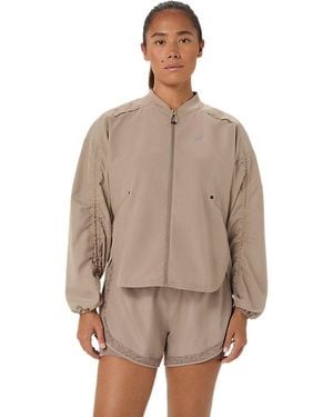 Asics NAGINO RUN ADJUSTABLE JACKET - Natur