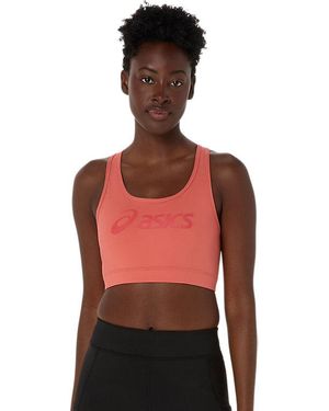Asics Essential Logo Padded Bra - Nero