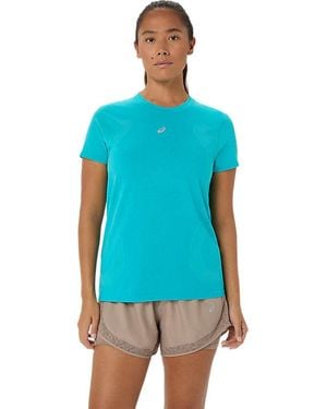 Asics ROAD SEAMLESS SS TOP - Azul