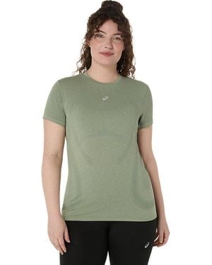 Asics Road Seamless Ss Top - Zwart
