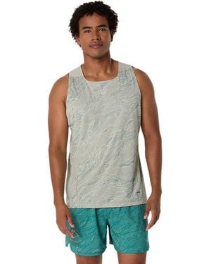 Asics Fujitrail Singlet - Verde