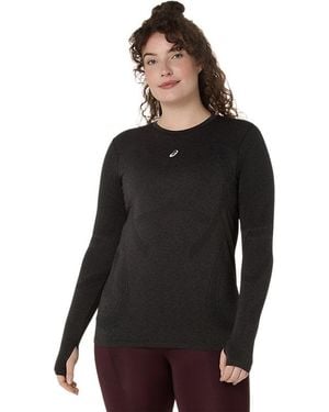Asics Road Seamless Ls Top - Black