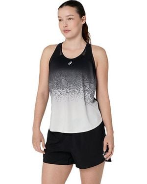 Asics Road Fade Tank - Nero