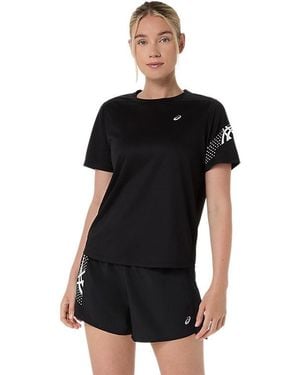Asics Icon Ss Top - Black