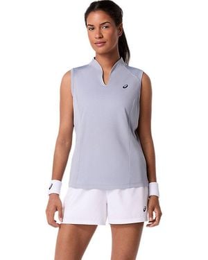 Asics COURT TANK - Schwarz