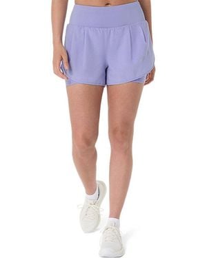 Asics Road 2-N-1 3.5In Short - Blue