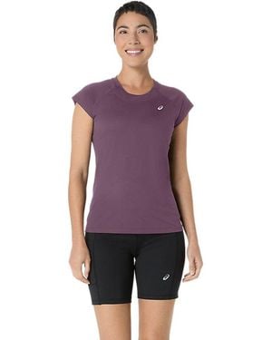 Asics Sport Capsleeve Top - Black