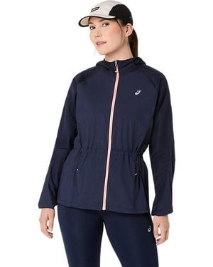 Asics Road Packable Jacket - Blauw