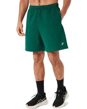 Asics Fleece Relaxed 7In Short - Green