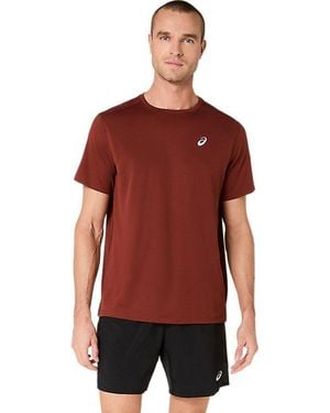 Asics Core Ss Top - Red
