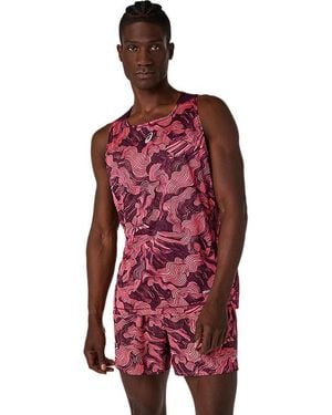 Asics Fujitrail Singlet - Rood