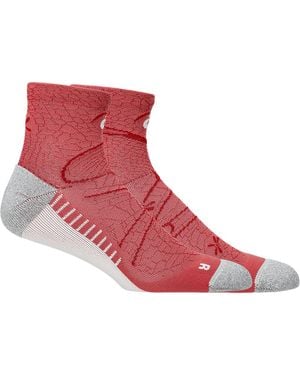 Asics Performance Run Quarter Sock - Rosso