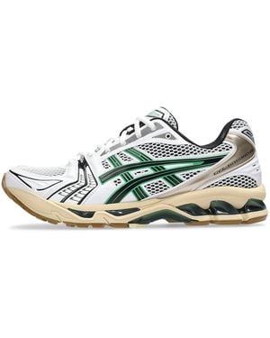 Asics Gel-Kayano 14 Mesh And Faux Leather Trainers - Multicolour