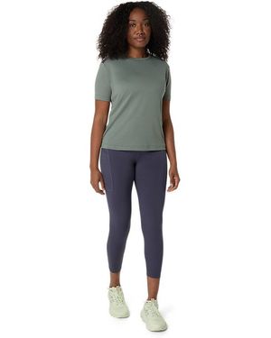 Asics NAGINO FLEX SHORT SLEEVE TOP - Schwarz