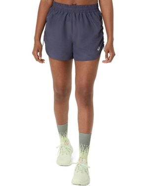 Asics NAGINO RUN ADJUSTABLE 4IN SHORT - Negro