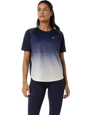 Asics ROAD FADE SS TOP - Azul