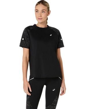 Asics Road Lite-Show Ss Top - Nero