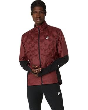Asics ROAD WINTER JACKET - Rot
