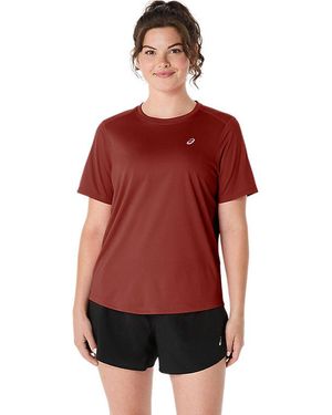 Asics Core Ss Top - Red