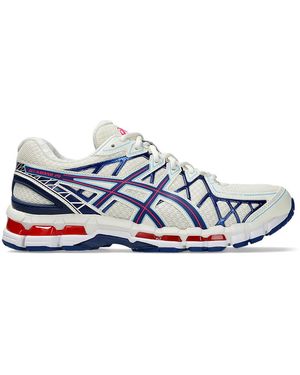 Asics Trainers Gel Kayano Cream/Deep Marine - Blue