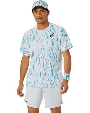 Asics Game Ss Top - Blu