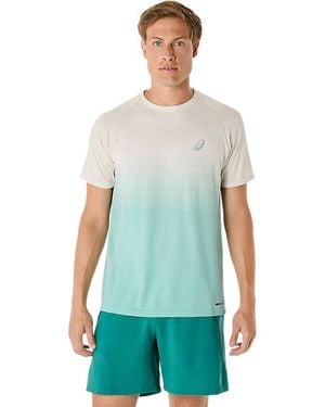 Asics Seamless Ss Top - Green