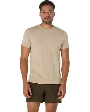 Asics Road Seamless Ss Top - Nero