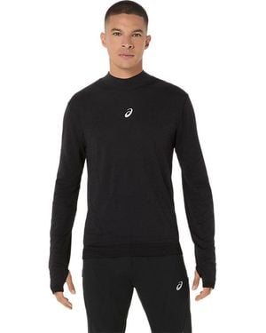 Asics Road Winter Seamless Ls Top - Zwart