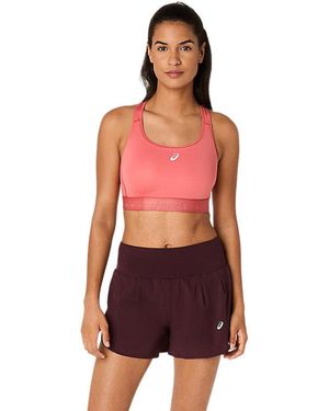 Asics Road Compression Bra - Rosso