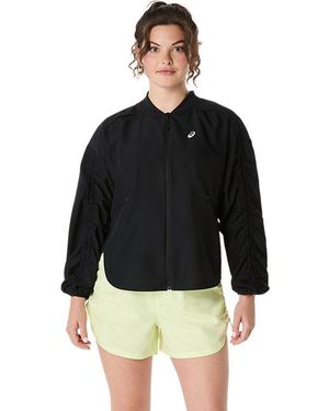 Asics Nagino Run Adjustable Jacket - Zwart