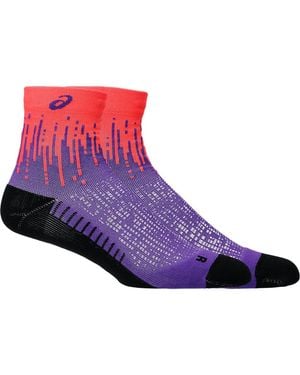 Asics Performance Run Sock Quarter - Blu