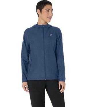 Asics Sport Run Hood Jacket - Blue