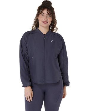 Asics Nagino Run Adjustable Jacket - Blue