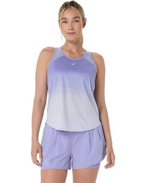 Asics Road Fade Tank - Blue