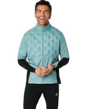 Asics Road Winter Jacket - Blauw