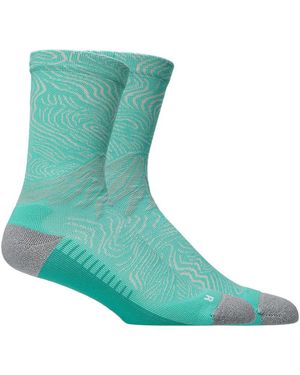 Asics Fujitrail Graphic Crew Sock - Green