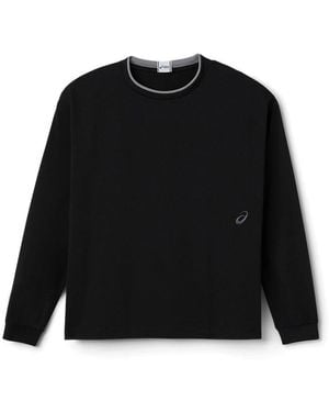 Asics Graphic Ls Tee - Zwart