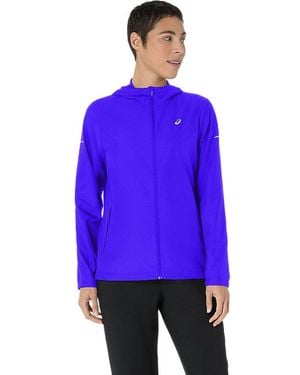 Asics SPORT RUN HOOD JACKET - Azul