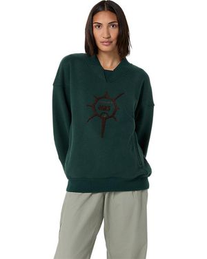 Asics PYROLOI SWEAT SHIRT - Grün