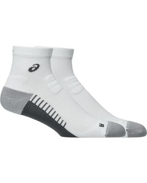 Asics Performance Run Quarter Sock - White