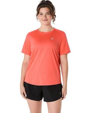 Asics Core Ss Top - Red