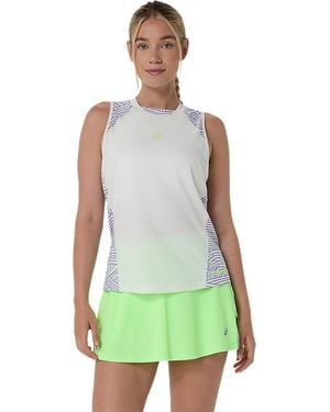 Asics Padel Court All Over Print Tank - Green