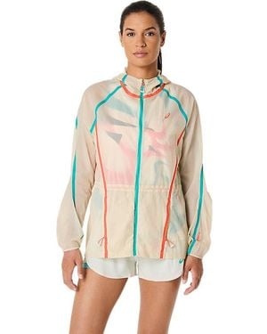 Asics LIMITED SERIES ROAD PACKABLE JACKET - Schwarz