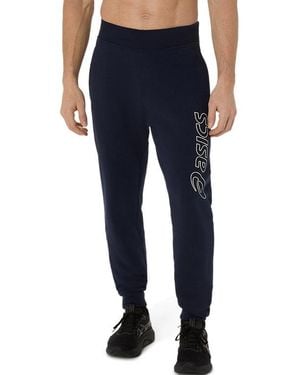Asics LOGO SWEATPANT - Negro
