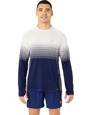 Asics Seamless Ls Top - Blue