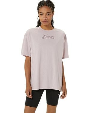 Asics LOGO TEE - Schwarz