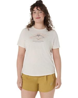 Asics FUJITRAIL LOGO SS TOP - Negro