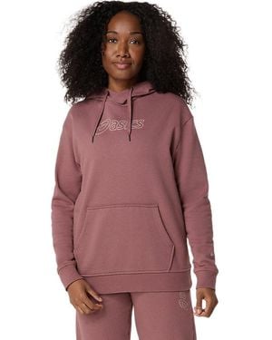 Asics Logo Oth Hoodie - Pink